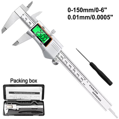 Stainless Steel Housing Digital Caliper 0-150Mm Measuring Tool