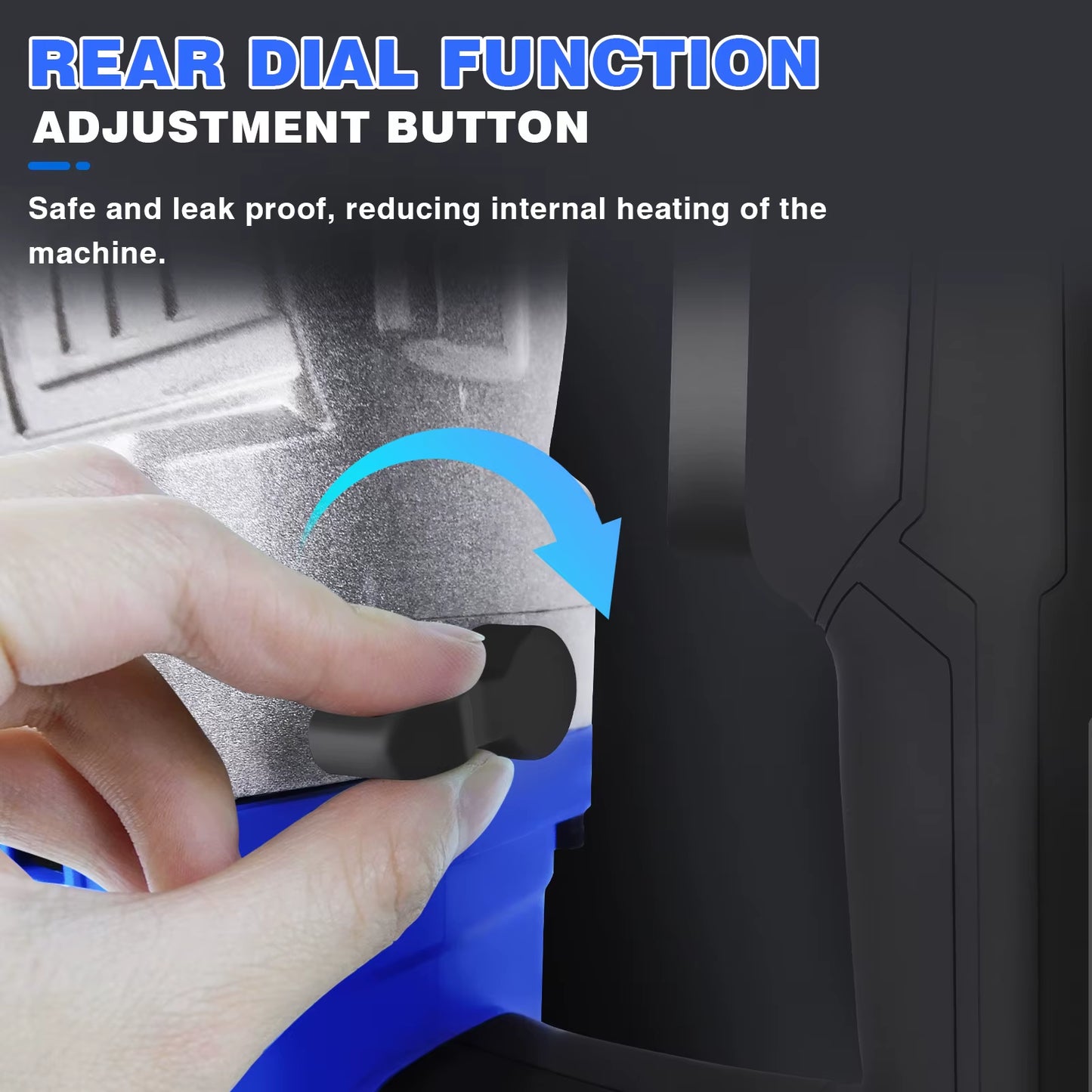 1500W Rotary Hammer Drill-6 Adjustable Speeds,4 Functions,Electric Demolition Hammer with SDS plus Chisels and Drill Bits & Case