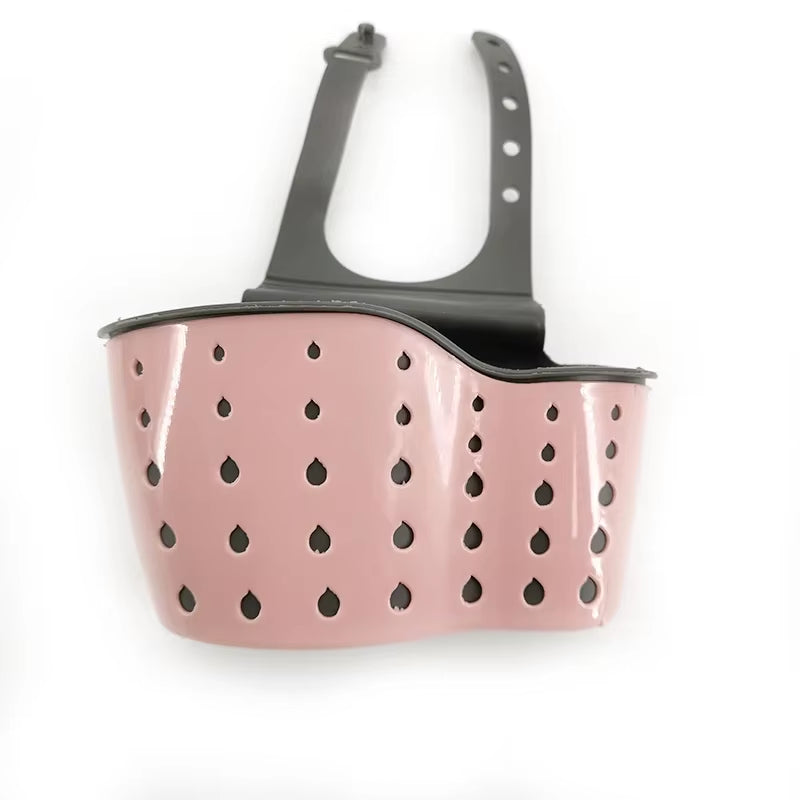 Sink Shelf Soap Sponge Drain Rack Bathroom Holder Kitchen Storage Suction Cup Kitchen Organizer Sink Kitchen Accessories Wash