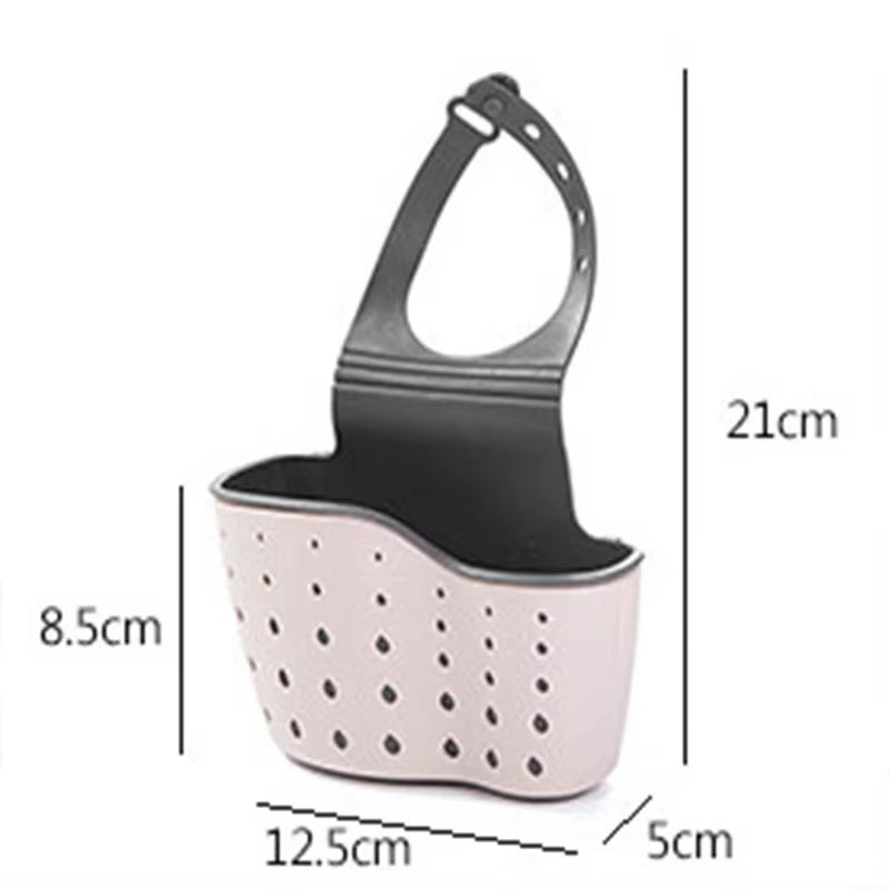 Sink Shelf Soap Sponge Drain Rack Bathroom Holder Kitchen Storage Suction Cup Kitchen Organizer Sink Kitchen Accessories Wash