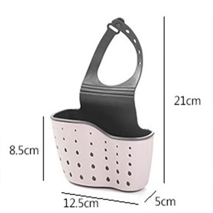 Sink Shelf Soap Sponge Drain Rack Bathroom Holder Kitchen Storage Suction Cup Kitchen Organizer Sink Kitchen Accessories Wash
