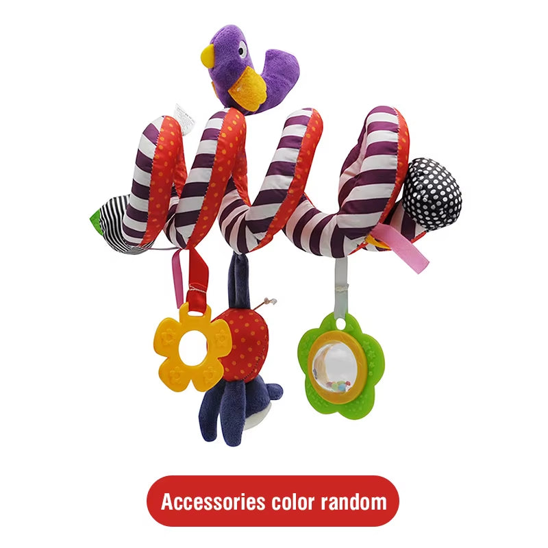 Bed Hanging Babies Stuff Baby Stroller Decoration Baby Toy 6 to 12 Months Toddler Guardrail Decoration Toy Comfort Cute Toy