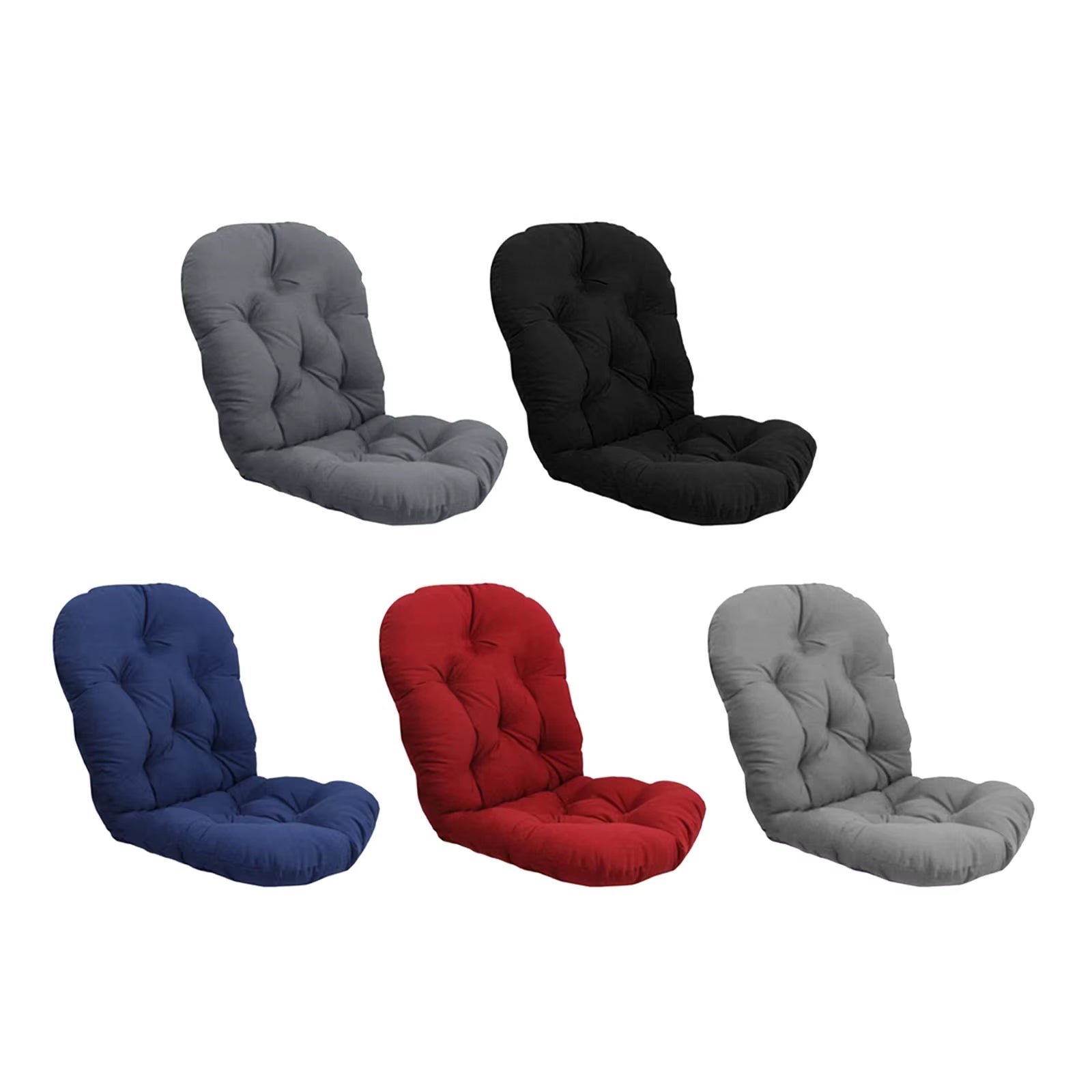 Patio Rattan Swivel Chair Rocker Cushion Garden Seat Pad Garden Furniture Patio Recliner Rocking Chair Cushion