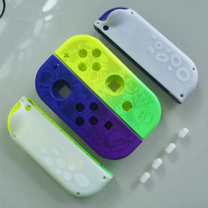 DIY Hard Custom Plastic Housing Cover Case Shell for Nintendo Switch Controller NS Joycon Replacement Parts with Middle Frame