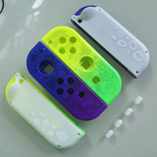 DIY Hard Custom Plastic Housing Cover Case Shell for Nintendo Switch Controller NS Joycon Replacement Parts with Middle Frame