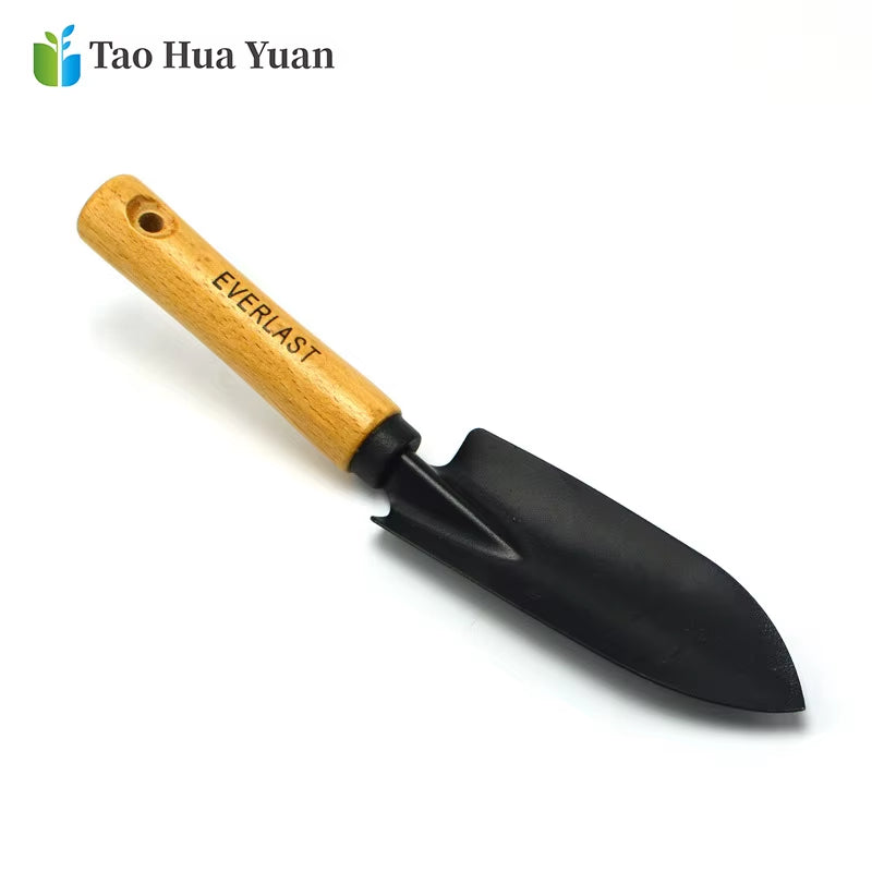 New Arrival Carbon Steel Garden Shovel Flower Planting Shovel Garden Wooden Handle Gardening Hand Tools  Tools